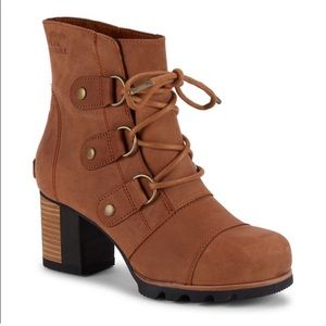 Sorel Addington Suede Lace-Up Bootie NWOT
